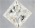 Natural Diamond 1.03 Carats, Princess with  Cut, H Color, VS1 Clarity and Certified by IGI