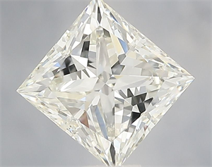 Picture of Natural Diamond 1.03 Carats, Princess with  Cut, H Color, VS1 Clarity and Certified by IGI