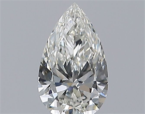 Picture of Natural Diamond 0.50 Carats, Pear with  Cut, I Color, VVS2 Clarity and Certified by GIA