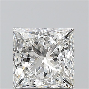 Foto Diamante Natural 1.01 quilates, Princesa , Color G, claridad VS2 y certificado GIA de
