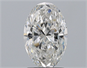 Diamante Natural 2.01 quilates, Ovalado , Color F, claridad SI2 y certificado GIA