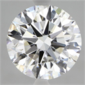 Del inventario de diamantes de laboratorio, 3.60 quilates, Redondo , Color E, claridad VVS2 y certificado IGI
