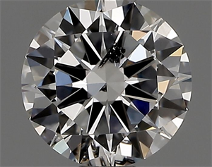 Foto Diamante Natural 0.51 quilates, Redondo , Color E, claridad SI2 y certificado IGI de