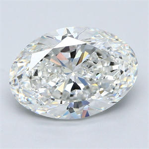 Picture of Natural Diamond 5.02 Carats, Oval with  Cut, G Color, VS1 Clarity and Certified by GIA