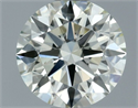 Diamante Natural 0.50 quilates, Redondo , Color K, claridad VS2 y certificado IGI