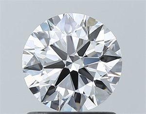 Foto Diamante Natural 1.00 quilates, Redondo , Color D, claridad IF y certificado GIA de