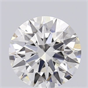 Lab Grown Diamond 1.47 Carats, Round with Ideal Cut, G Color, VVS2 Clarity and Certified by IGI