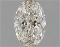 Diamante Natural 0.60 quilates, Ovalado , Color I, claridad VVS2 y certificado GIA