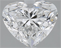 Natural Diamond 2.01 Carats, Heart with  Cut, E Color, VS2 Clarity and Certified by GIA