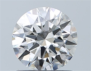 Picture of Natural Diamond 0.90 Carats, Round with Excellent Cut, G Color, VS2 Clarity and Certified by GIA