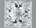 Diamante Natural 2.04 quilates, Princesa , Color H, claridad VS1 y certificado IGI