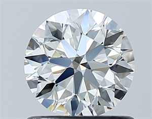 Foto Diamante Natural 0.80 quilates, Redondo , Color H, claridad VVS1 y certificado GIA de