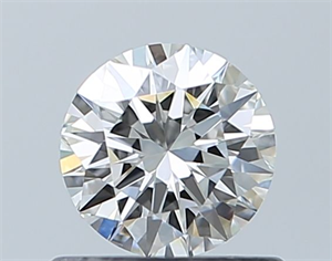 Foto Diamante Natural 0.51 quilates, Redondo , Color H, claridad VVS1 y certificado GIA de