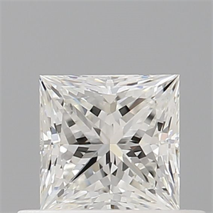 Foto Diamante Natural 0.50 quilates, Princesa , Color G, claridad VVS2 y certificado GIA de