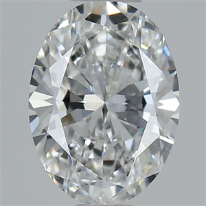 Picture of Natural Diamond 0.70 Carats, Oval with  Cut, D Color, VS2 Clarity and Certified by GIA