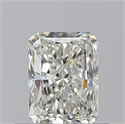 Diamante Natural 0.52 quilates, Radiante , Color J, claridad VS1 y certificado GIA