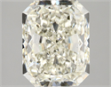 Natural Diamond 3.02 Carats, Radiant with  Cut, L Color, SI2 Clarity and Certified by GIA