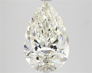Foto Diamante Natural 4.01 quilates, De pera , Color J, claridad VVS1 y certificado GIA de