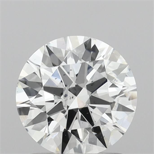 Picture of Natural Diamond 1.01 Carats, Round with Excellent Cut, F Color, I1 Clarity and Certified by GIA