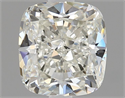 Natural Diamond 1.00 Carats, Cushion with  Cut, H Color, VVS1 Clarity and Certified by IGI