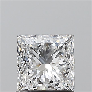 Foto Diamante Natural 1.01 quilates, Princesa , Color D, claridad VVS1 y certificado GIA de