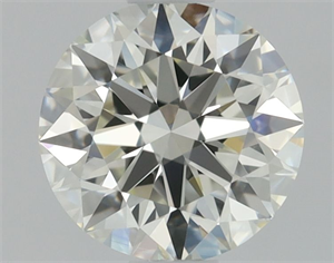 Picture of Natural Diamond 0.70 Carats, Round with Excellent Cut, K Color, VVS2 Clarity and Certified by GIA