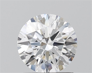 Picture of Lab Grown Diamond 1.18 Carats, Round with Ideal Cut, D Color, VVS2 Clarity and Certified by IGI