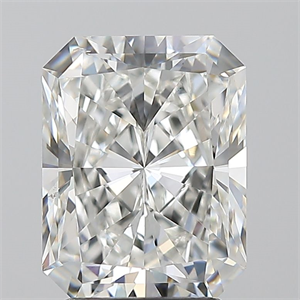 Picture of Natural Diamond 3.01 Carats, Radiant with  Cut, G Color, SI1 Clarity and Certified by GIA