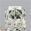 Diamante Natural 0.51 quilates, Radiante , Color L, claridad SI2 y certificado GIA