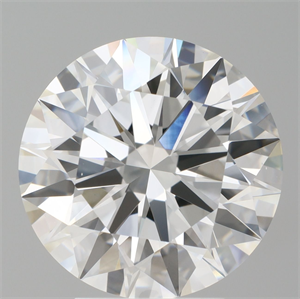 Picture of Lab Grown Diamond 4.09 Carats, Round with Ideal Cut, E Color, VS1 Clarity and Certified by IGI