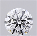 Del inventario de diamantes de laboratorio, 1.01 quilates, Redondo , Color E, claridad VVS2 y certificado IGI
