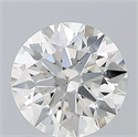 Natural Diamond 1.01 Carats, Round with Excellent Cut, G Color, SI2 Clarity and Certified by GIA