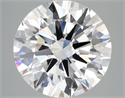 Del inventario de diamantes de laboratorio, 5.01 quilates, Redondo , Color E, claridad VVS2 y certificado IGI