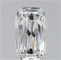 Natural Diamond 0.70 Carats, Cushion with  Cut, D Color, SI1 Clarity and Certified by GIA