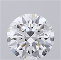 Del inventario de diamantes de laboratorio, 2.14 quilates, Redondo , Color F, claridad VS1 y certificado IGI