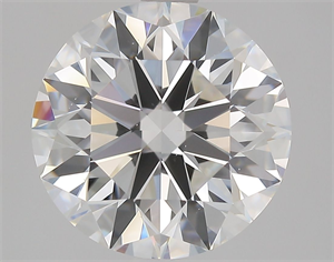 Picture of Natural Diamond 2.50 Carats, Round with Excellent Cut, F Color, VS2 Clarity and Certified by GIA