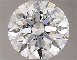 Picture of Natural Diamond 0.70 Carats, Round with Excellent Cut, E Color, SI1 Clarity and Certified by GIA