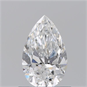 Natural Diamond 0.78 Carats, Pear with  Cut, E Color, SI1 Clarity and Certified by GIA