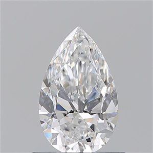 Picture of Natural Diamond 0.78 Carats, Pear with  Cut, E Color, SI1 Clarity and Certified by GIA
