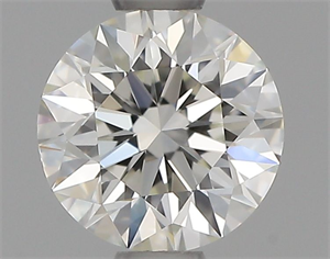 Picture of Natural Diamond 0.70 Carats, Round with Very Good Cut, I Color, VVS1 Clarity and Certified by GIA