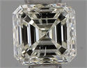 Natural Diamond 0.40 Carats, Asscher with  Cut, I Color, SI2 Clarity and Certified by IGI
