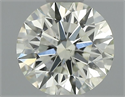 Diamante Natural 0.53 quilates, Redondo , Color M, claridad VS2 y certificado GIA