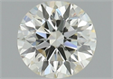 Natural Diamond 0.79 Carats, Round with Excellent Cut, L Color, VS1 Clarity and Certified by GIA