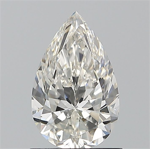 Picture of Natural Diamond 1.00 Carats, Pear with  Cut, I Color, VVS2 Clarity and Certified by GIA