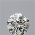 Natural Diamond 0.41 Carats, Round with Excellent Cut, H Color, VVS1 Clarity and Certified by IGI