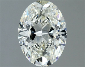Picture of Natural Diamond 1.00 Carats, Oval with  Cut, J Color, VS1 Clarity and Certified by IGI