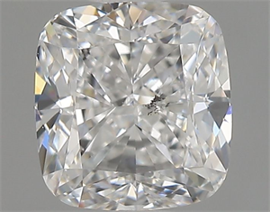 Picture of Natural Diamond 0.90 Carats, Cushion with  Cut, F Color, SI1 Clarity and Certified by GIA