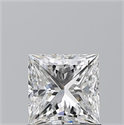 Natural Diamond 1.01 Carats, Princess with  Cut, F Color, VS1 Clarity and Certified by GIA
