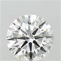 Lab Grown Diamond 3.09 Carats, Round with Ideal Cut, F Color, VVS2 Clarity and Certified by IGI