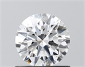 Del inventario de diamantes de laboratorio, 0.75 quilates, Redondo , Color D, claridad VVS1 y certificado IGI